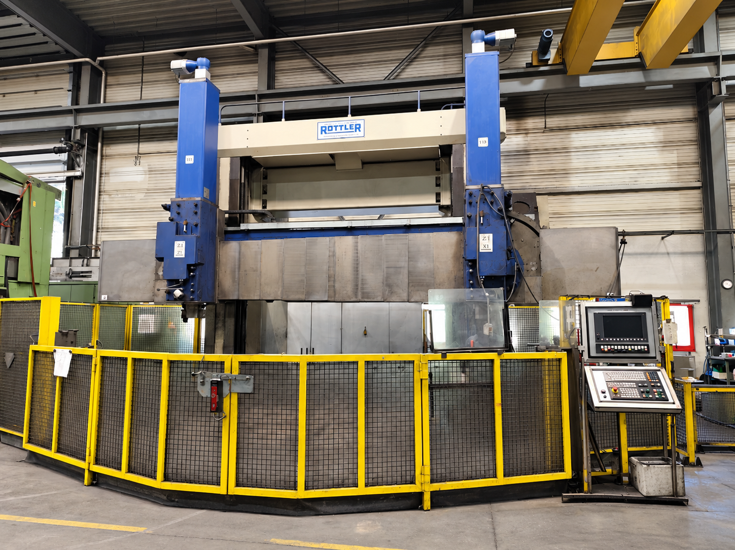 SCHIESS 3 K350 Heavy-Duty CNC Machining Machine