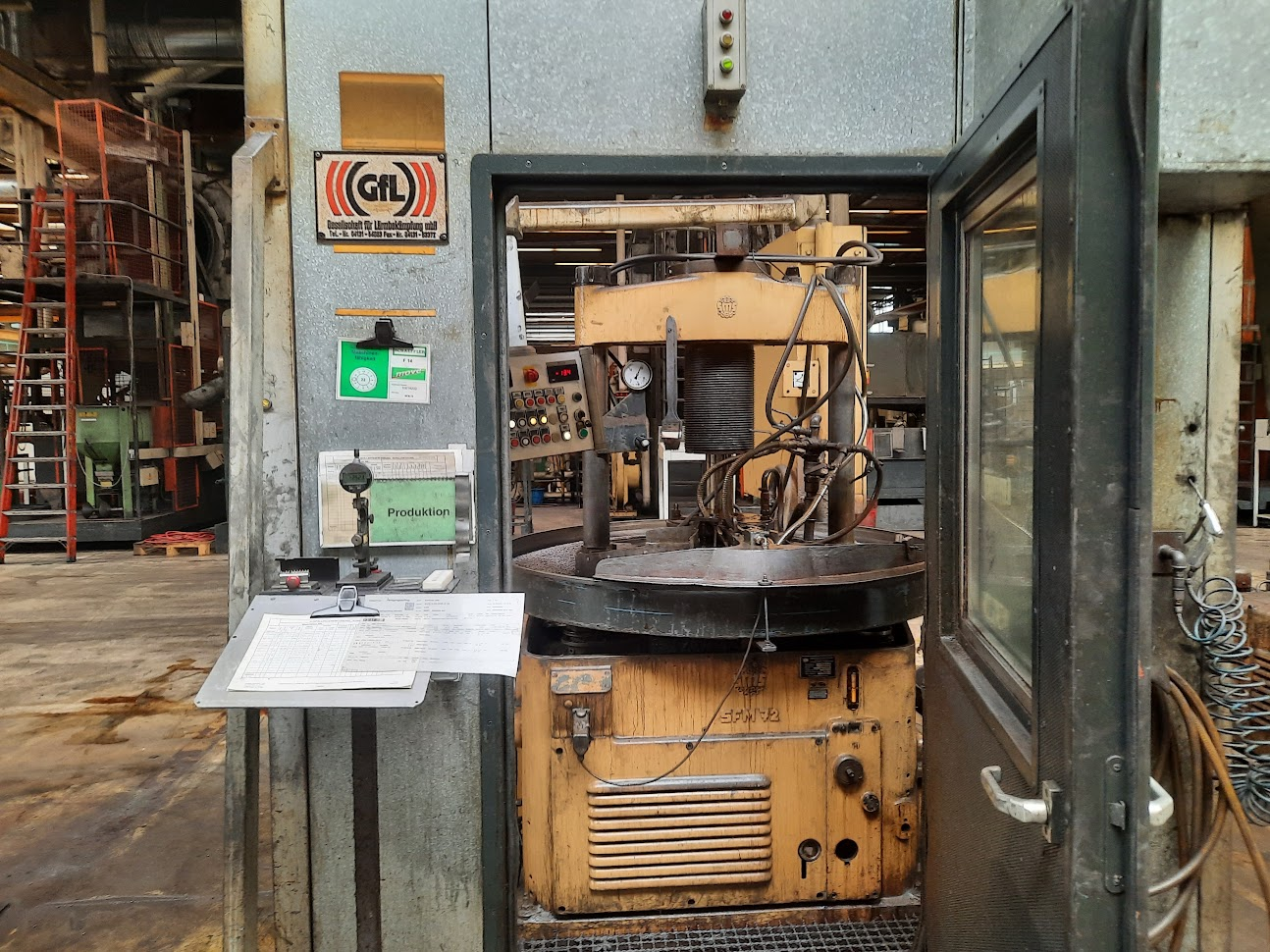 Schwere vertikale Industrieproduktionsmaschine